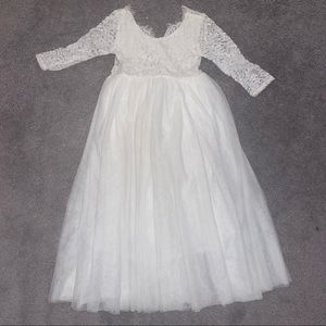 Flower girl dress